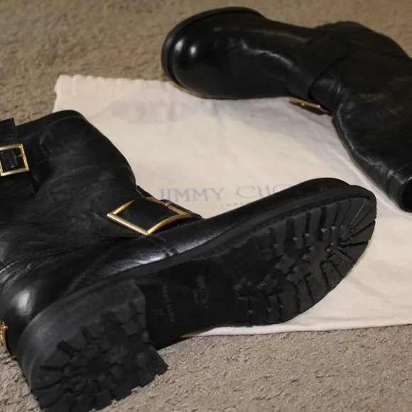Jimmy Choo Motorcycle Boots - Picture 9 of 9